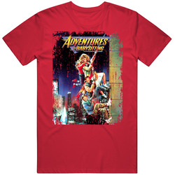 Adventures In Babysitting Comedy Film Poster Aged Look Unisex Cotton Tee Classic T Shirt