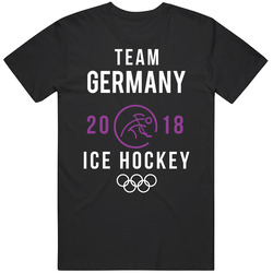 Team Germany 2018 Ice Hockey Pyeongchang Winter Olympics Unisex Cotton Tee Classic T Shirt