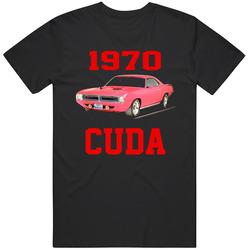 1970 Plymouth Cuda Classic Vintage Muscle Car .png Unisex Cotton Tee Classic T Shirt