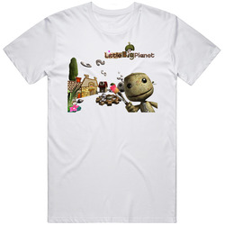 Little Big Planet Sackboy Playground Doll Unisex Cotton Tee Classic T Shirt