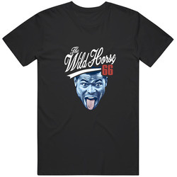Cool Wild Horse Puig Yasiel World Series Los Angeles Dodgers Baseball Player Black Unisex Cotton Tee Classic T Shirt