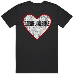 Gabriel Iglesias Heart Love Adore Comedian Comedy Worn Look Cool Fan Unisex Cotton Tee Classic T Shirt
