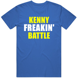 Kenny Battle Freakin Basketball Sports Golden State California Unisex Cotton Tee Classic T Shirt