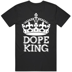 Dope King Crown Tee Unisex Cotton Tee Classic T Shirt