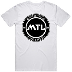 Cornhole Montreal League Unisex Cotton Tee Classic T Shirt