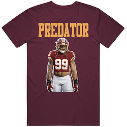 Predator Chase Young Washington Football Defensive End Unisex Cotton Tee Classic T Shirt