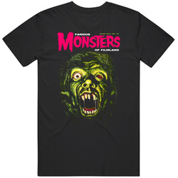 Famous Monsters, Zombie, T-shirt, Creature, Horror, Retro, 50's, 60's Unisex Cotton Tee Classic T Shirt