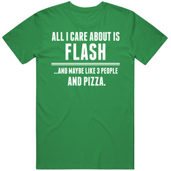 All I Care About Is Flash Funny Name Unisex Cotton Tee Classic T Shirt