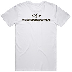 Scorpa Auto Automobile Car Truck Motorcycle Parts Cool Distressed Style Brand Logo Emblem Unisex Cotton Tee Classic T Shirt