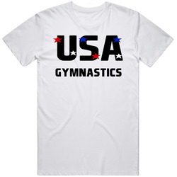 Gymnastics Usa Hobbies Sports And Activities Unisex Cotton Tee Classic T Shirt