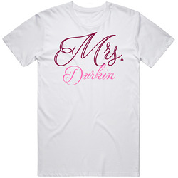 Mrs Durkin Last Name Funny Unisex Cotton Tee Classic T Shirt