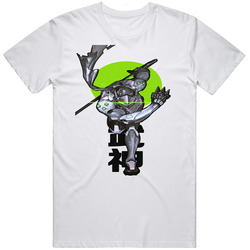 Genji Overwatch T Shirt Offensive Hero Video Game Fun Tee Unisex Apparel Unisex Cotton Tee Classic T Shirt