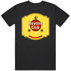 Havana Club Logo Yellow 235235 Unisex Cotton Tee Classic T Shirt