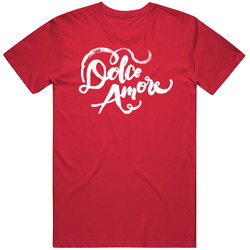Dolce Amore Shirt, Lizquen Tv Love Team -  Red Unisex Cotton Tee Classic T Shirt