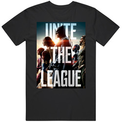New Justice League Movie Dc Comics 2017  Logo Unisex Cotton Tee Classic T Shirt