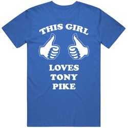 Tony Pike Charlotte North Carolina This Girl Loves Unisex Cotton Tee Classic T Shirt