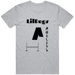 Lildogs Agility Unisex Cotton Tee Classic T Shirt