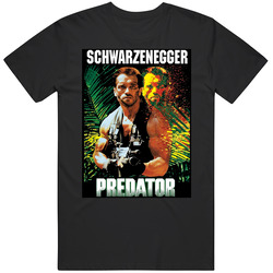 Schwarzenegger Arnold Predator Movie Unisex Cotton Tee Classic T Shirt