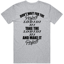 Don't Wait For Perfect Car Lobini H1 Car Lover Enthusiast Baseball Raglan Unisex Cotton Tee Classic T Shirt