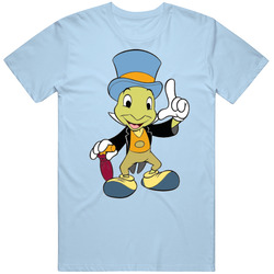 Jimminy Cricket Unisex Cotton Tee Classic T Shirt