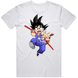 Dragon ball z t-shirt goku kid tee Unisex Cotton Tee Classic T Shirt