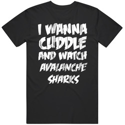 Cuddles Avalanche Sharks Horror Film Unisex Cotton Tee Classic T Shirt