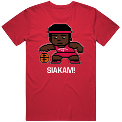 Pascal Siakam Tecmo Player Toronto Basketball Fan Unisex Cotton Tee Classic T Shirt