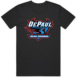 Depaul Blue Demons Unisex Cotton Tee Classic T Shirt