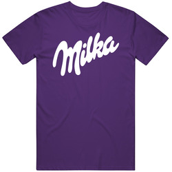 Milka Chocolate Candy Bar Gift Cool Unisex Cotton Tee Classic T Shirt