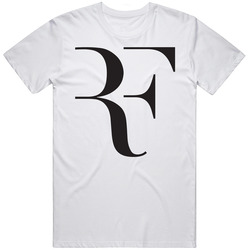Roger Federer Logo Unisex Cotton Tee Classic T Shirt