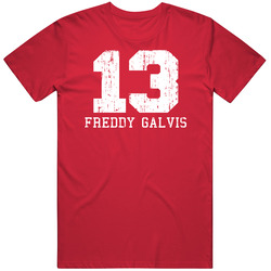 Freddy Galvis #13 Philadelphia  Baseball Fan Worn Look Unisex Cotton Tee Classic T Shirt