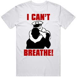 I Can't Breathe T-Shirt Walter Scott Shooting Police Racism Unisex Cotton Tee Classic T Shirt