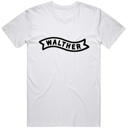 Walther Unisex Cotton Tee Classic T Shirt