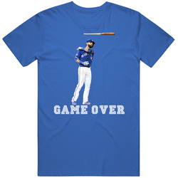 Jose Bautista Home Run Epic Bat Flip Game Over Winning Toronto Baseball Unisex Cotton Tee Classic T Shirt