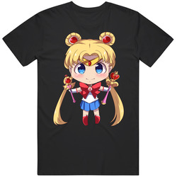 Sailor Moon Chibi Unisex Cotton Tee Classic T Shirt