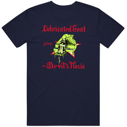 New Lubricated Goat Play The Devil Music Unisex Cotton Tee Classic T Shirt