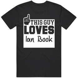 This Guy Loves Ian Book Football Unisex Cotton Tee Classic T Shirt