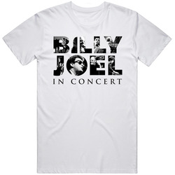 Billy Joel In Concert Tee_tanktop Unisex Cotton Tee Classic T Shirt