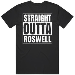 Straight Outta Roswell New Mexico City Compton Parody Grunge Unisex Cotton Tee Classic T Shirt