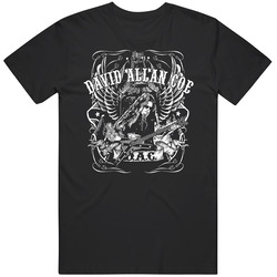 New T-Shirt David Allan Coe Outlaw Country Music Legends Mens Tee Size S To 6XL Unisex Cotton Tee Classic T Shirt
