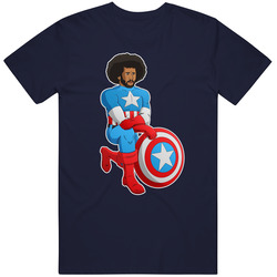 Captain America Colin Kaepernick Marvel Cartoon Football Unisex Cotton Tee Classic T Shirt