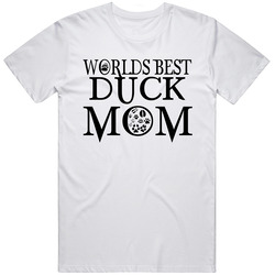 Duck Worlds Best Mom Animal Unisex Cotton Tee Classic T Shirt