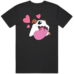 League Of Legends - Poro Black Unisex Cotton Tee Classic T Shirt