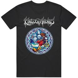 Kingdom Hearts Games Black Unisex Cotton Tee Classic T Shirt