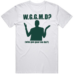 Wggmd College Football Who Gon Guar Me Du Michigan State Unisex Cotton Tee Classic T Shirt
