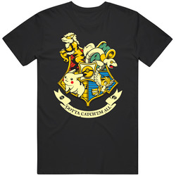 New T-Shirt Pokemon Harry Potter Magic of Story Hogwarts House Womens Tee S To 5XL Unisex Cotton Tee Classic T Shirt