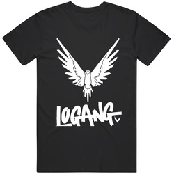 Maverick Bird Logo Whirt Logan Paul Black Hoodie From Us 100% Cotton Unisex Cotton Tee Classic T Shirt