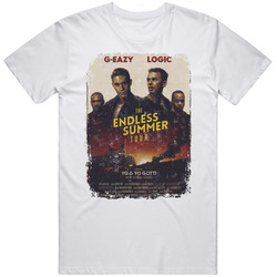 G Eazy Logic Yg Yo Gotti The Endless Summer Tour Rap Hip Hop Music Unisex Cotton Tee Classic T Shirt