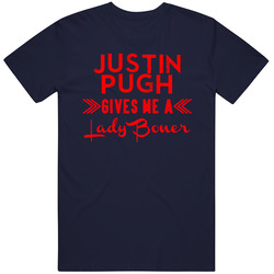 Justin Pugh Gives Me A Lady Boner New York Football Player Fan Unisex Cotton Tee Classic T Shirt