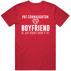 Pat Connaughton Is My Boyfriend Just Doesn't Know Portland Basketball Player Funny Fan Unisex Cotton Tee Classic T Shirt